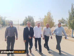 بازدید میدانی مسئولان دانشگاه ملی مهارت استان یزد از آموزشکده پسران میبد _ امام خمینی (ره)  2