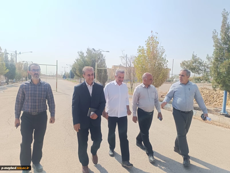 بازدید میدانی مسئولان دانشگاه ملی مهارت استان یزد از آموزشکده پسران میبد _ امام خمینی (ره)  2