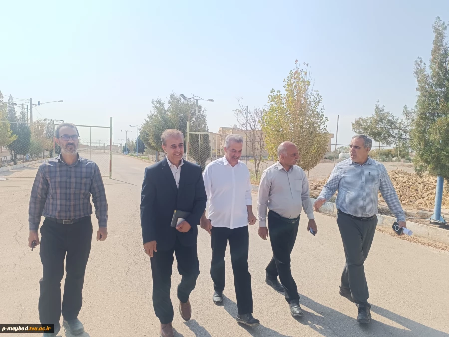 بازدید میدانی مسئولان دانشگاه ملی مهارت استان یزد از آموزشکده پسران میبد _ امام خمینی (ره)  2