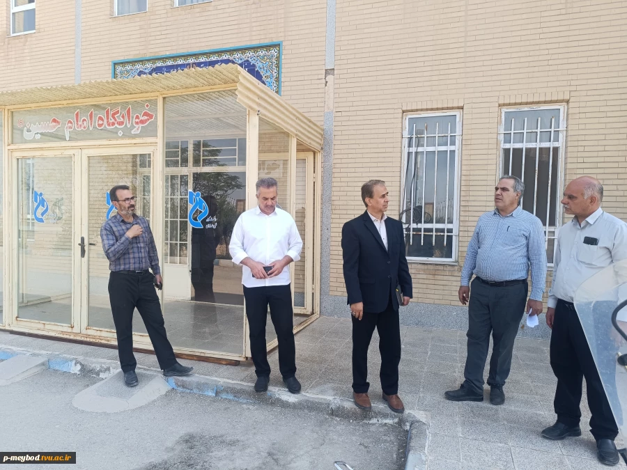بازدید میدانی مسئولان دانشگاه ملی مهارت استان یزد از آموزشکده پسران میبد _ امام خمینی (ره) 3
