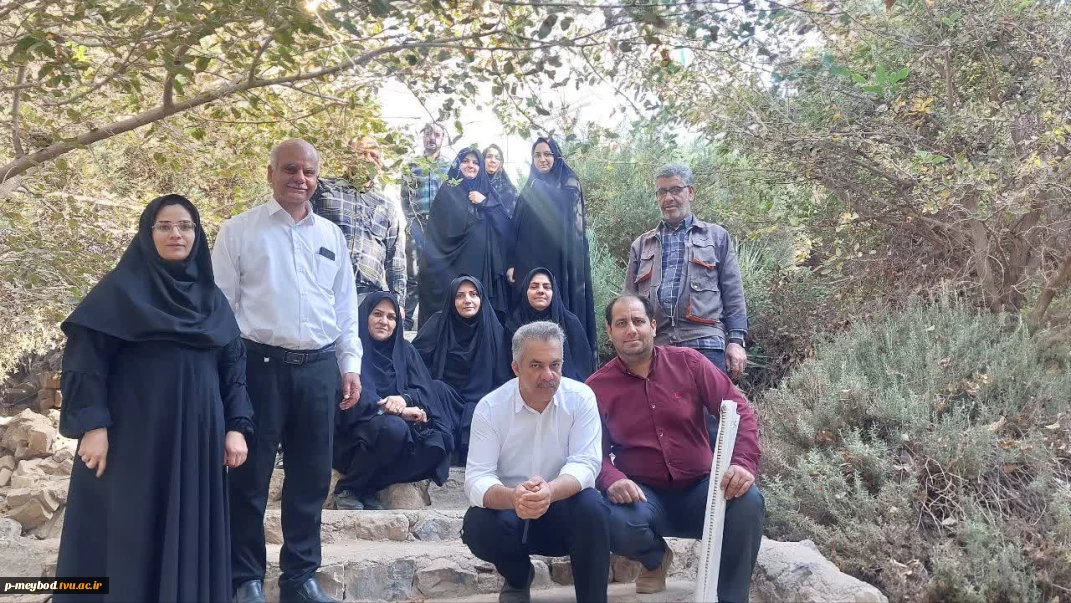  برگزاری پیاده‌روی کارکنان آموزشکده پسران میبد به مناسبت هفته تربیت بدنی 3